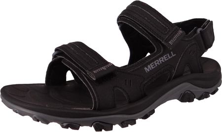 Merrell Męskie sandały turystyczne Sandały Huntington Sport Convert J036871 Czarny