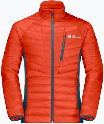 Kurtka puchowa męska Jack Wolfskin Routeburn Pro Ins czerwona 1206861_3017