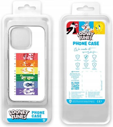Ert Group Etui Do Apple Iphone 13 Pro Max Looney Tunes 014 Nadruk Pełny Biały - zdjęcie 4