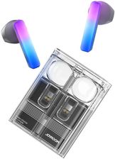 Słuchawki Joyroom Słuchawki Bezprzewodowe Tws Jr Tc1 Icelens Series Ze Światłami Led Czarne - zdjęcie 1