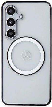 Mercedes Etui Printed Logo Magsafe Na Samsung Galaxy S24 Przezroczyste - zdjęcie 4