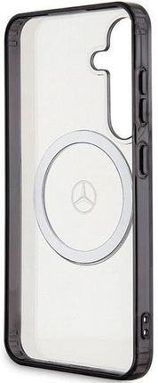 Mercedes Etui Printed Logo Magsafe Na Samsung Galaxy S24 Przezroczyste - zdjęcie 6