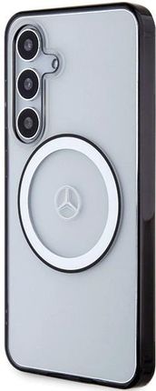 Mercedes Etui Printed Logo Magsafe Na Samsung Galaxy S24 Przezroczyste - zdjęcie 2