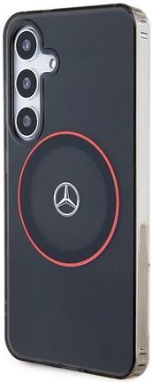 Mercedes Etui Double Layer W Red Magsafe Na Samsung Galaxy S24 Czarne - zdjęcie 6