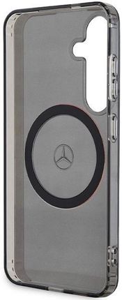 Mercedes Etui Double Layer W Red Magsafe Na Samsung Galaxy S24 Czarne - zdjęcie 2