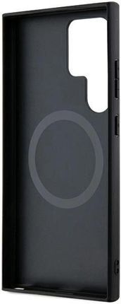 Ferrari Etui Hot Stamp V Lines Magsafe Na Samsung Galaxy S24 Ultra Czarne - zdjęcie 3
