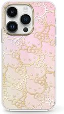Topbuy Etui Hello Kitty Iml Gradient Electrop Crowded Kitty Head Na Iphone 15 Różowe