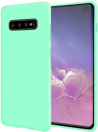 Izmael Etui Silikonowe Beline Do Samsung Galaxy S10 Turquoise Kp19660