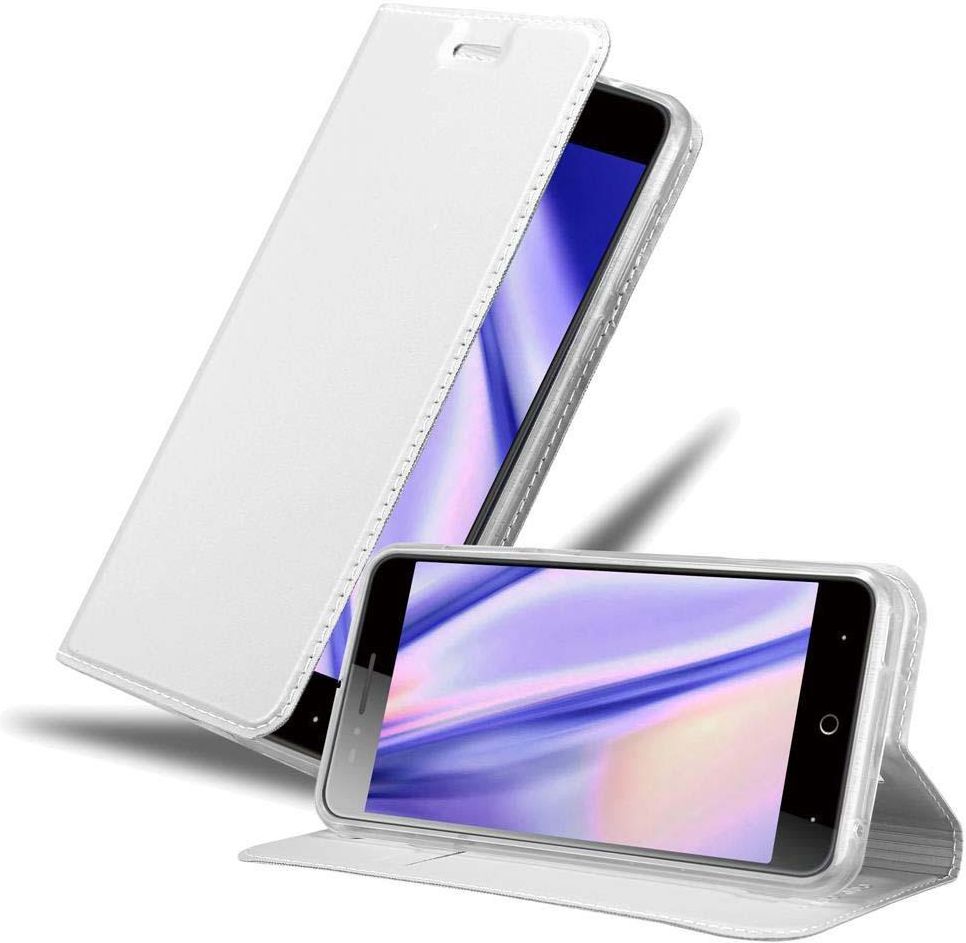 cadorabo Book Case works with ZTE Blade A612 in CLASSY ROSÉ GOLD - with Magnetic Closure, Stand Function and Card Slot - Wallet Etui Cover Pouch PU