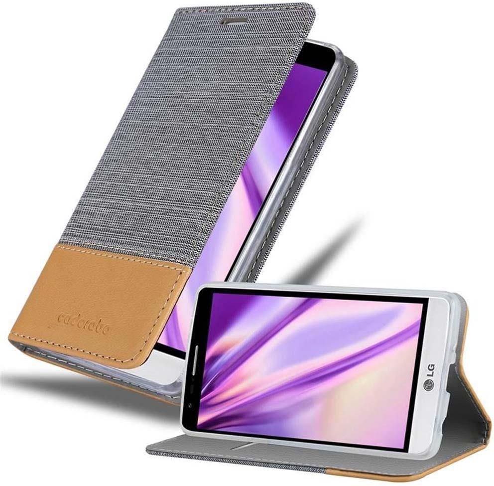 Cadorabo custodia per cellulare per LG G3 in TPU trasparente custodia cover posteriore in silicone