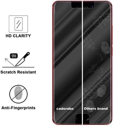 Cadorabo Pancerny Ochraniacz Ekranu Dla Meizu Pro7 W Crystal Clear Hartowany Ochraniacz Ekranu O Twardości 9H Z Kompatybilnością Z Dotykiem 3D - zdjęcie 2