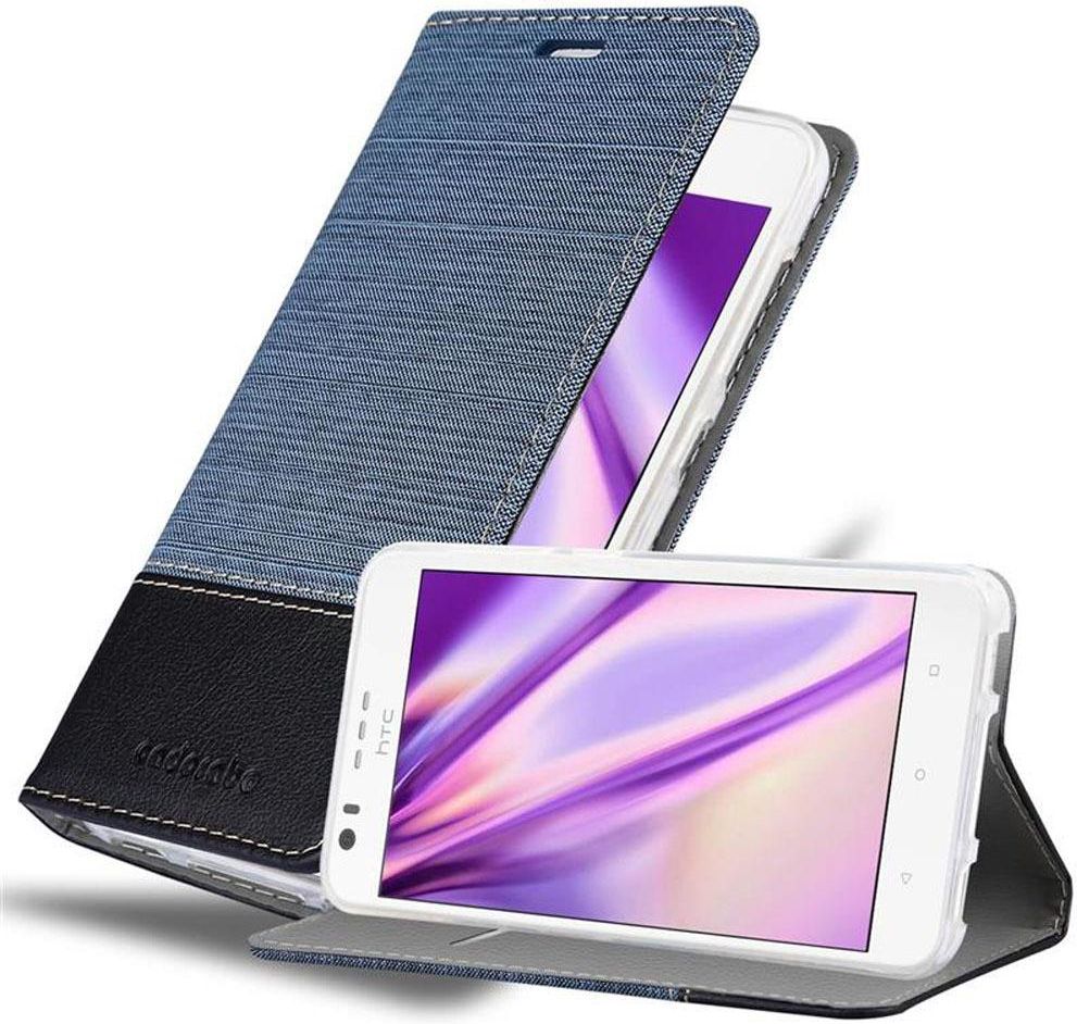Cadorabo Cover Morbida Per HTC 10 / Desire 825 - Azzurro Metallizzato, Silicone TPU Sottile 1,2 Mm, Antiurto, Bordo Rialzato