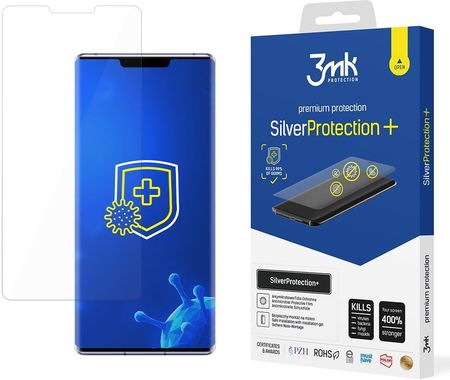 3Mk Protection 3Mk Antybakteryjna Folia Ochronna Na Wyświetlacz Silverprotection Do Huawei Mate 30 Pro 5G 0 21 Mm Samoregenerująca Się