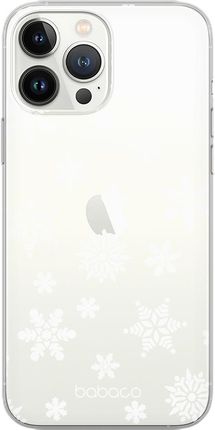 Babaco Etui Do Apple Iphone 7 Plus 8 Plus Winter 001 Nadruk Częściowy Przeźroczysty