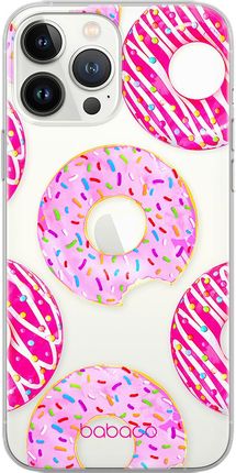 Babaco Etui Do Apple Iphone 7 Plus 8 Plus Donut 002 Nadruk Częściowy Przeźroczysty