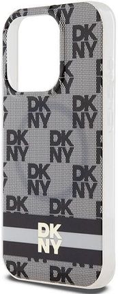 Dkny Etui Iml Checkered Mono Pattern Printed Stripes Magsafe Na Iphone 13 Pro Max Czarne - zdjęcie 6