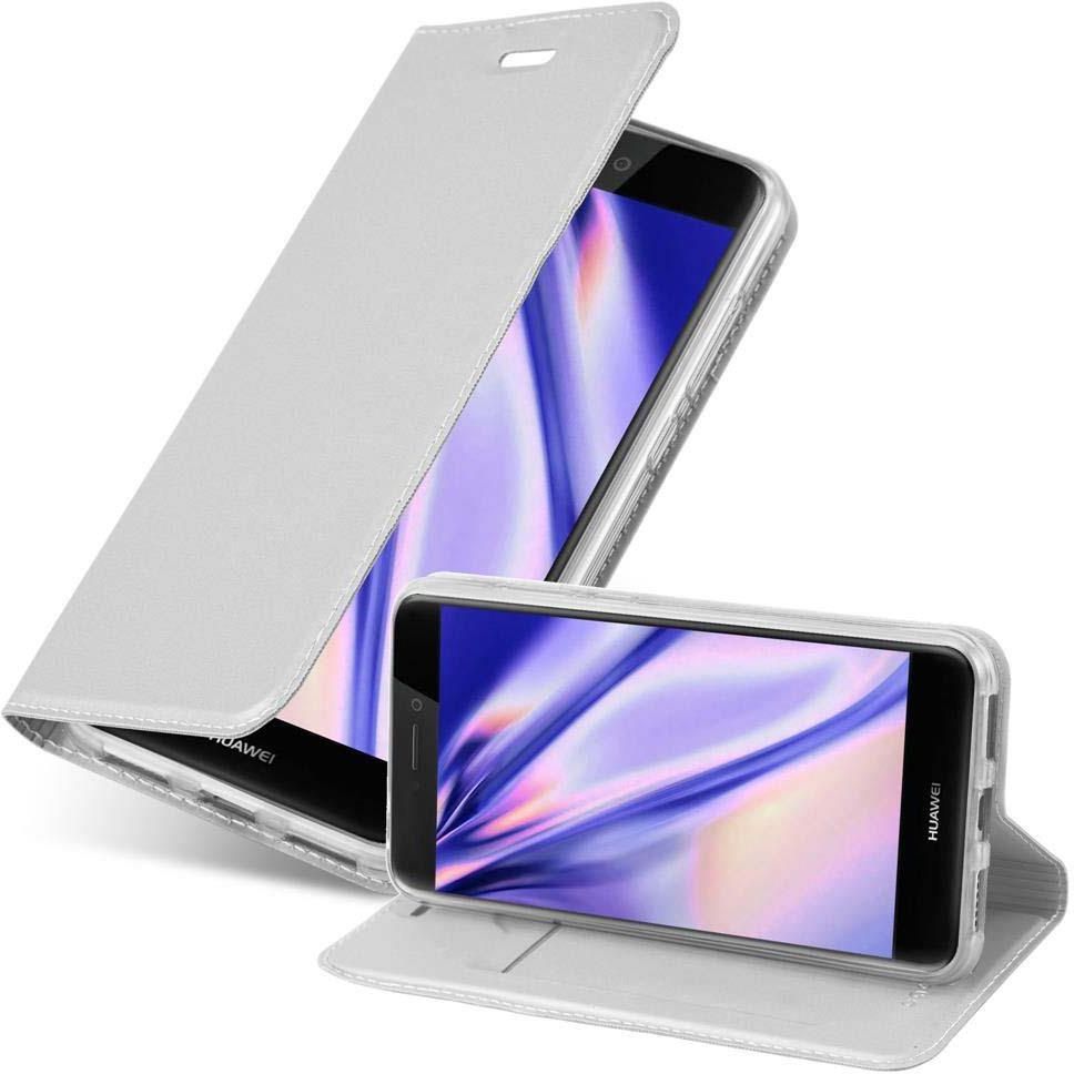COVER CUSTODIA per Huawei P8 Lite 2017 MORBIDA ORIGINALE FEELCARBON