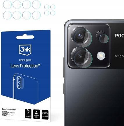 3Mk Protection Szkło Na Aparat 3Mk Lens Protection™ Hybrydowe Na Xiaomi Poco X6 5G