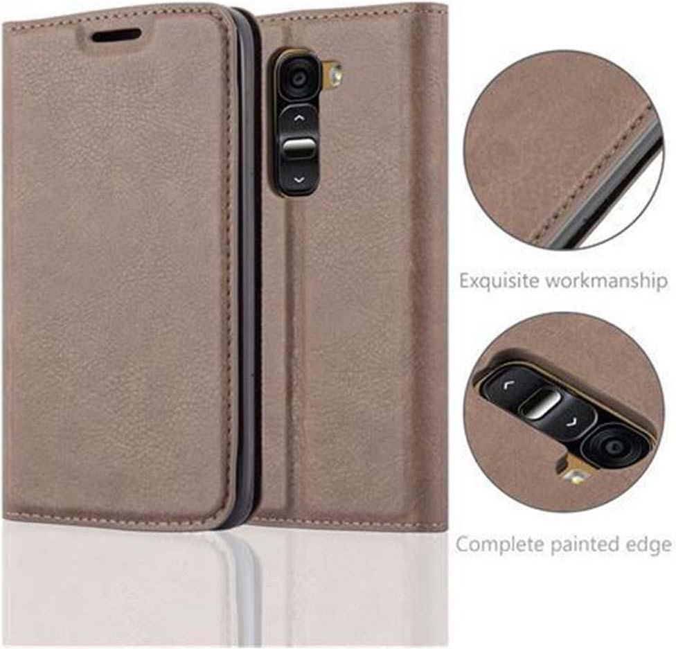 Cadorabo - Cadorabo Custodia Compatibile Con Lg G2 In Bruno Caffè