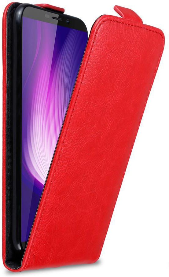 Cadorabo Custodia Libro per Cubot Nova in Rosso Mela - con Vani