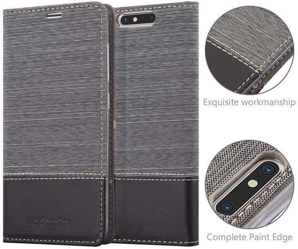 CADORABO Cover Con Chiusura Magnetica, Funzione Stand E Tasca Per Le Carte Custodia Per Cellulare Per Blade V9 Classy Nero 86054273