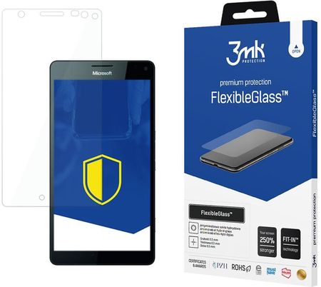 3Mk Protection 3Mk Display Hybridglass Flexibleglass Dla Microsoft Lumia 950 Xl 0 3Mm 7H