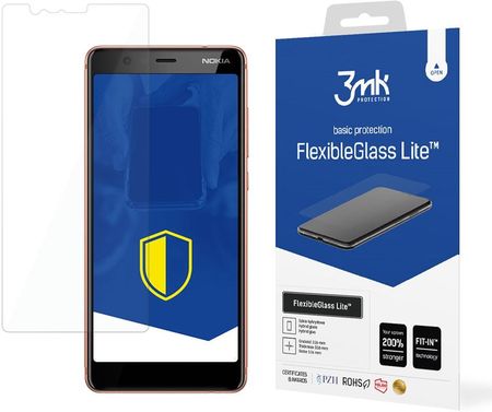 3Mk Protection 3Mk Display Hybridglass Flexibleglass Lite Dla Nokia 5 1 0 16Mm 6H