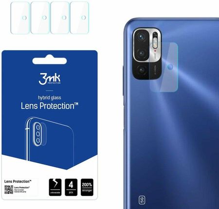 3Mk Protection 4X Folia Na Tylną Kamerę Szkło 6H Do Xiaomi Redmi 10 10 2022 3Mk Przezroczysta