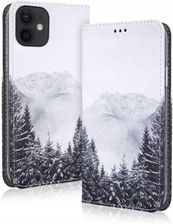 Telforceone Etui Z Klapką Portfel Do Iphone 12 Mini Magnetic Smart Kabura