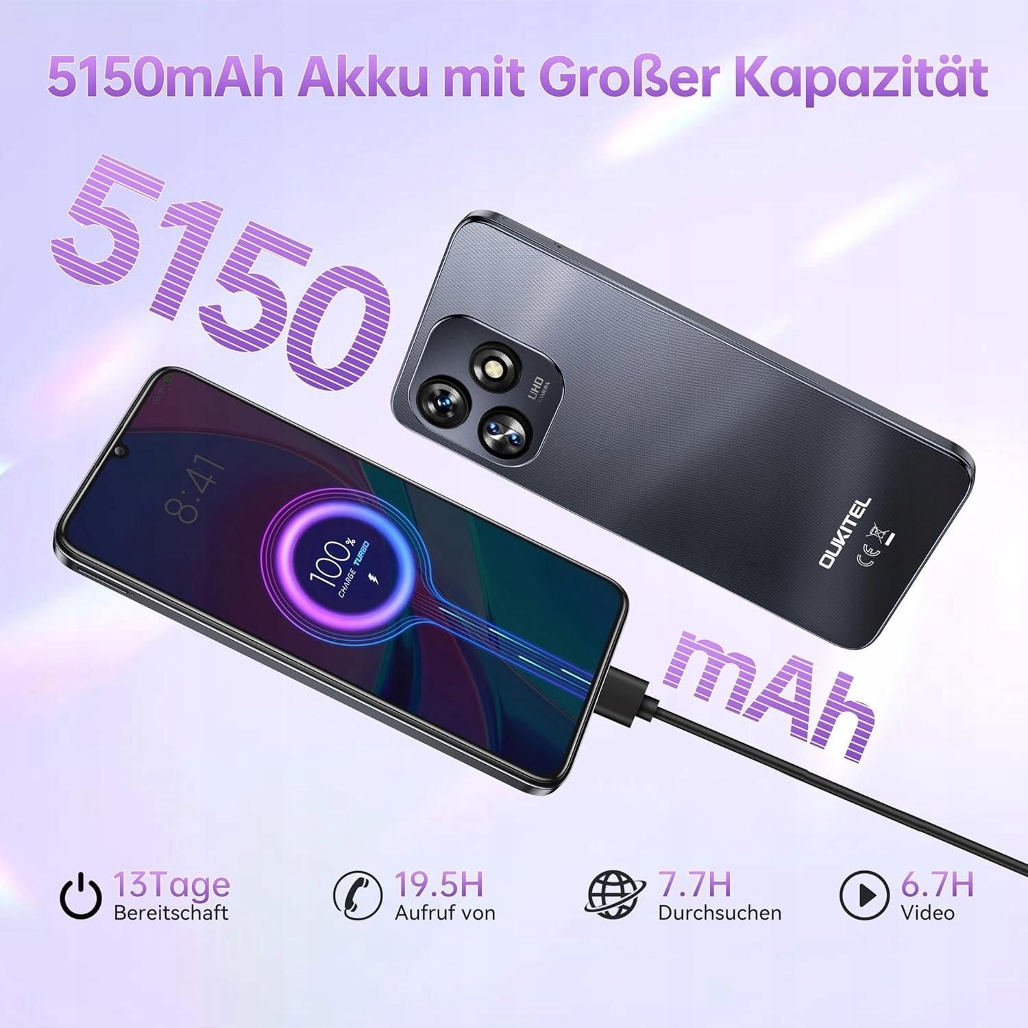 Oukitel C51 6/128GB Czarny - Cena, opinie na Ceneo.pl