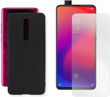 Gsm Hurt Etui Jelly Do Xiaomi Mi 9T Redmi K20 Cza Mat Szkło Case Pokrowiec