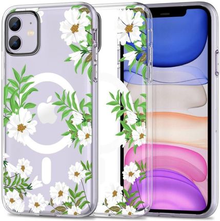 Tech Protect Magmood Magsafe Iphone 11 Spring Daisy 9319456605143