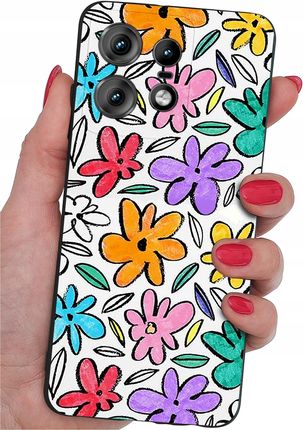 Krainagsm Etui Do Motorola Moto Edge 50 Pro Silikonowe Matt Case