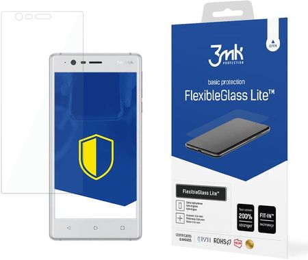 3Mk Protection 3Mk Display Hybridglass Flexibleglass Lite Dla Nokia 3 0 16Mm 6H