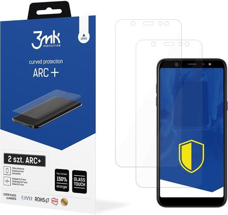 3Mk Protection Osłona Ekranu 3Mk Arc Do Samsung Galaxy A6 Plus 0 17 Mm Z Funkcją Samoregeneracji