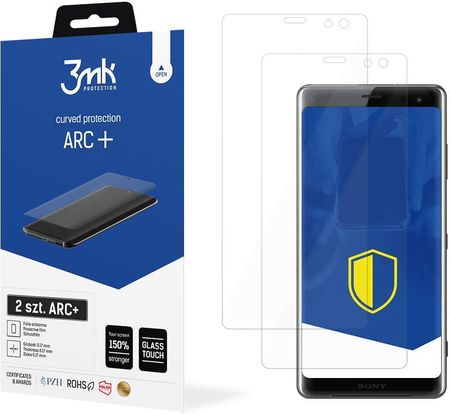 3Mk Protection Osłona Ekranu 3Mk Arc Do Sony Xperia Xz3 0 17 Mm Z Funkcją Samoregeneracji