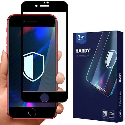 3Mk Protection Szkło Hartowane 3Mk Hardy Do Iphone Se 2022 Se 2020 8 7 Czarna Ramka