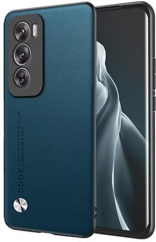 EASSGU Custodia Per OPPO A5 Pro 5G/4G, Cover Posteriore In Vetro Sfumato Rosa Viola, Antigraffio - 2