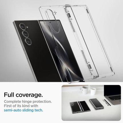 Spigen Etui Ultra Hybrid Pro Do Samsung Galaxy Z Fold 6 Przezroczysty - zdjęcie 5
