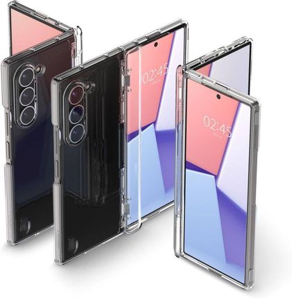 Spigen Etui Ultra Hybrid Pro Do Samsung Galaxy Z Fold 6 Przezroczysty - zdjęcie 2