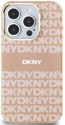 Dkny Etui Iml Mono Stripe Magsafe Na Iphone 15 Pro Max Różowe - zdjęcie 2