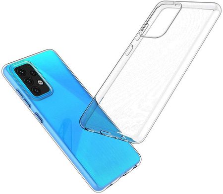 Icableseu Żelowy Pokrowiec Etui Ultra Clear 0 5Mm Samsung Galaxy A52S 5G A52 5G A52 4G Przezroczysty