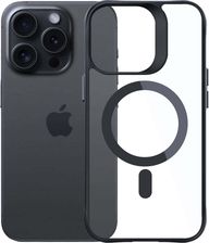 3Mk Protection Etui Na Telefon Komórkowy Apple Iphone 15 Pro 3Mk Satin Armor Case Magsafe Czarny