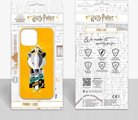 Ert Group Etui Do Apple Iphone 15 Pro Harry Potter 015 Nadruk Pełny Żółty - zdjęcie 3