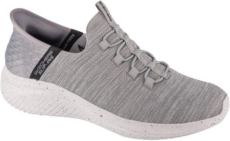 Skechers Slip-Ins Ultra Flex 3.0 - Right Away 232452-GRY, Trampki, Mężczyźni, Szary