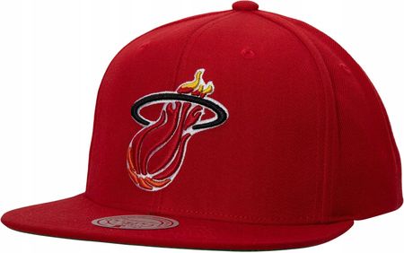 Mitchell Ness Czapka Z Daszkiem Nba Miami Heat