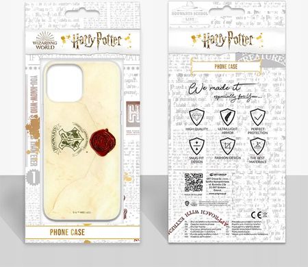 Ert Group Etui Do Apple Iphone 14 Pro Max Harry Potter 074 Nadruk Pełny Beżowy - zdjęcie 5