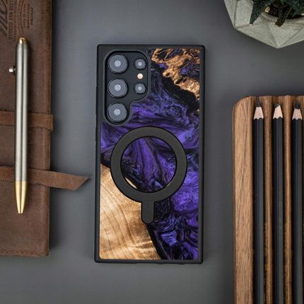 Bewood Etui Unique Na Samsung Galaxy S24 Ultra Violet Z Magsafe - zdjęcie 2