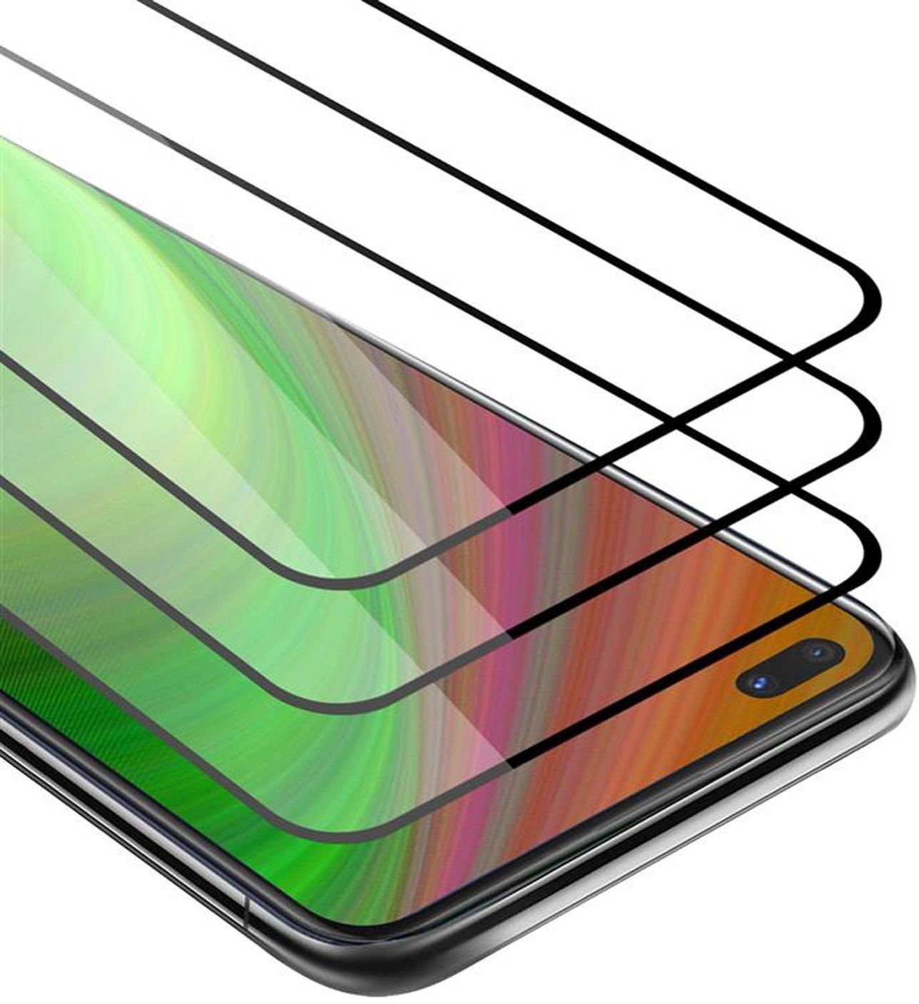Cadorabo 3 Pellicole Protettive In Vetro Temperato Per Oppo Reno4: Trasparenti Con Durezza 9H E Facili Da Applicare