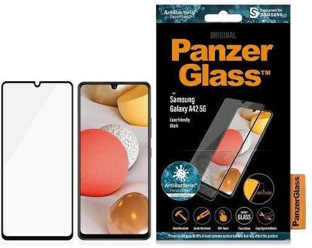 Izmael Szkło Antybakteryjne Panzerglass Do Samsung Galaxy A42 5G Czarne Kp19799